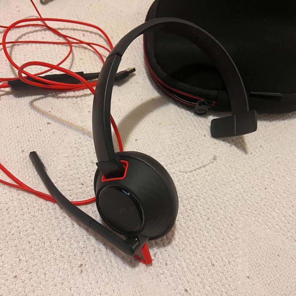 Poly Plantronics Blackwire C3210 USB-A Headset BLACK 209744-22
